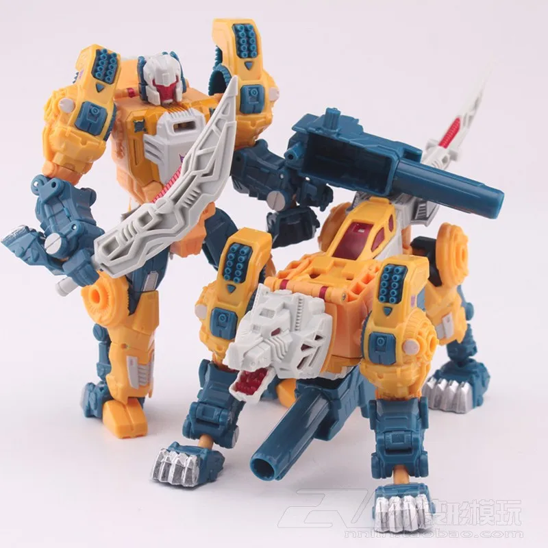 

Lensple 14CM G1 Transformation Robot Weirdwolf Headmaster warriors Commander KO Reissue Version Fit Collection Action Figure Toy