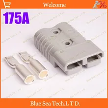 Бесплатная Доставка 1 компл. Новые SMH 2 P 175A 600 В Power Connector Батареи Пробка, мужские и женские Разъемы наборы Для вилочных электровагон