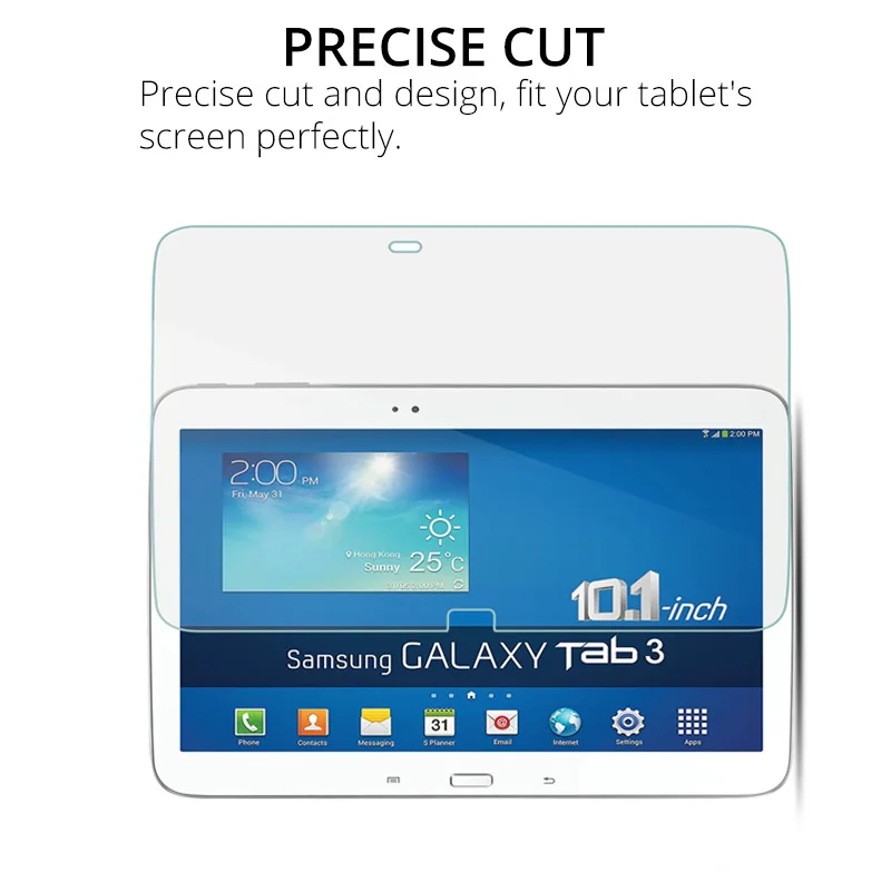 Ультра закаленное прозрачное взрывозащищенное Защитное стекло для Samsung Galaxy Tab 3 10