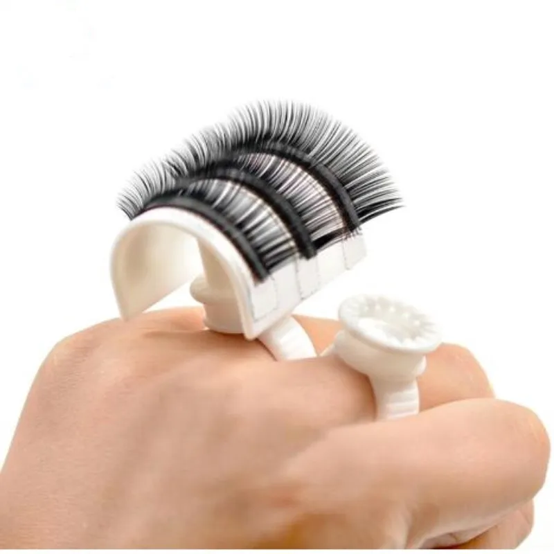 New Professional Eyelash Glue Ring Adhesive Fake Eyelash Extension