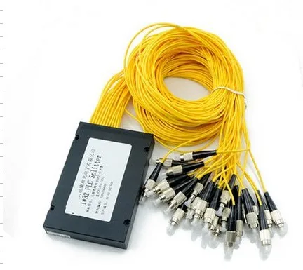 

3.0mm Diameter Fiber 1550nm Optical Fiber 1x32 ABS Coupler Splitter Module for PON Networks FC/UPC