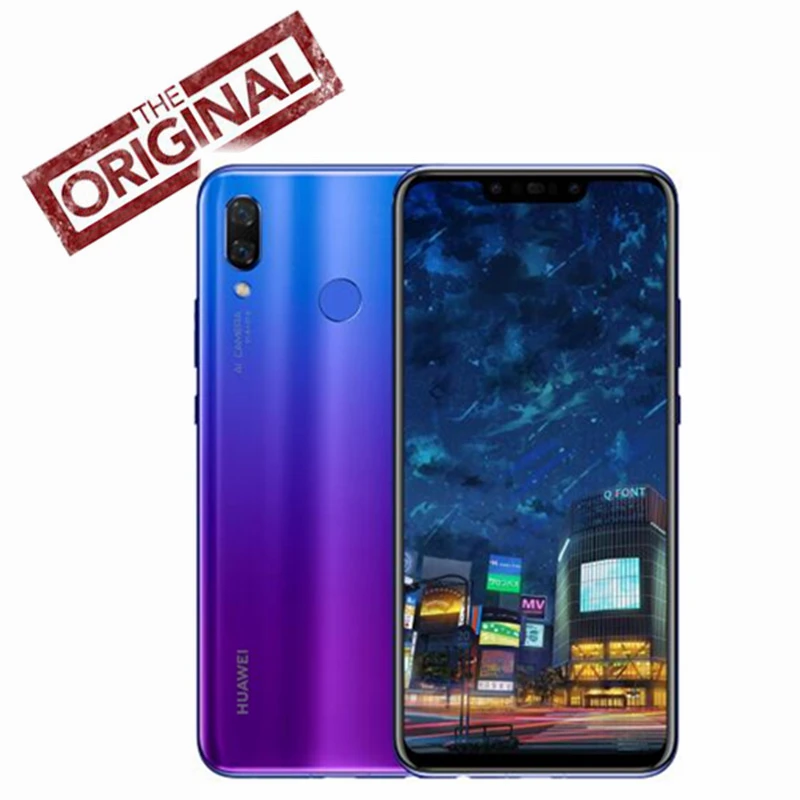 

Global Firmware Huawei nova 3 Android 8.1 Mobile Phone Kirin 970 Qcta-core Dual Front Back Camera 24.0MP+2.0MP 24.0MP+16.0MP