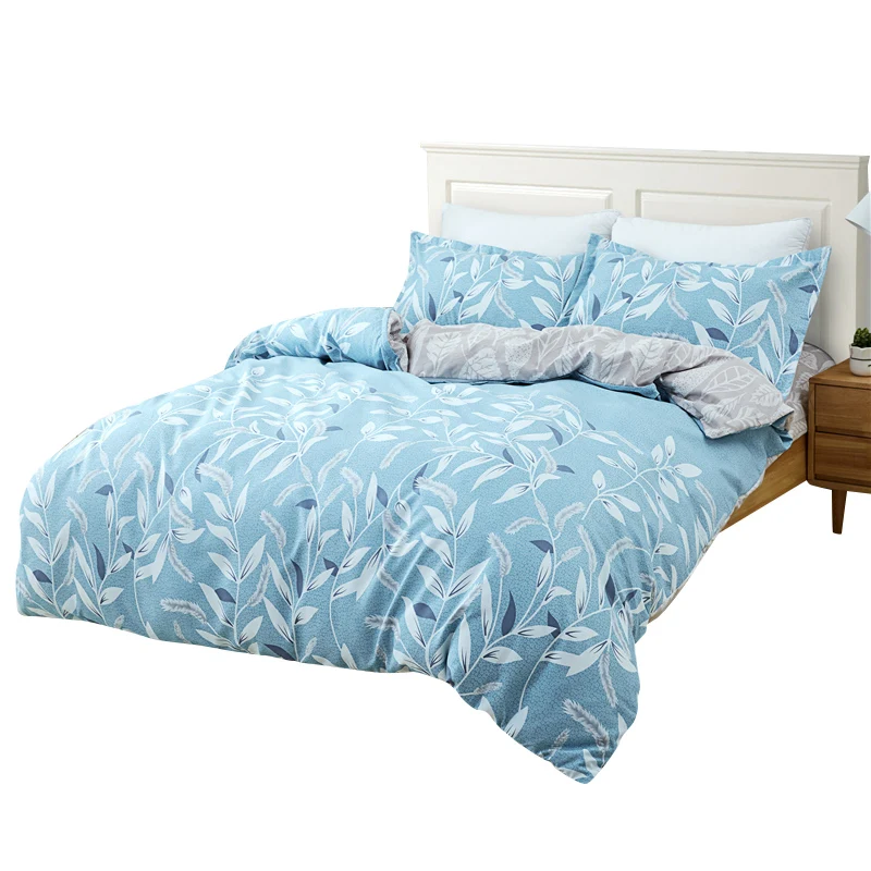 

Quilt Sheets Pillowcase Four Piece Sets Polyester 2019 Luxury Chinese Style Plant Pattern Not Easy Pilling Four Piece Sets