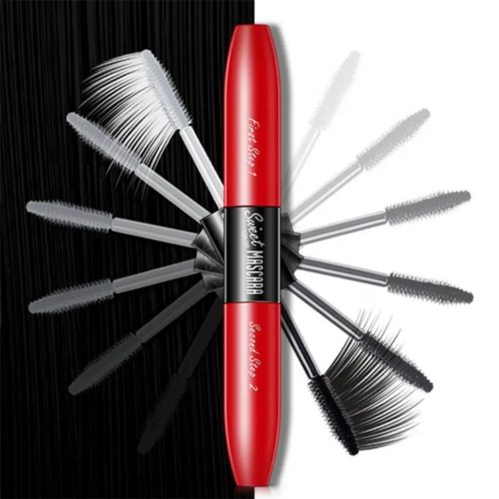 Brand New 2 in 1 false eyelashes Mascara 3D Makeup eyelashes