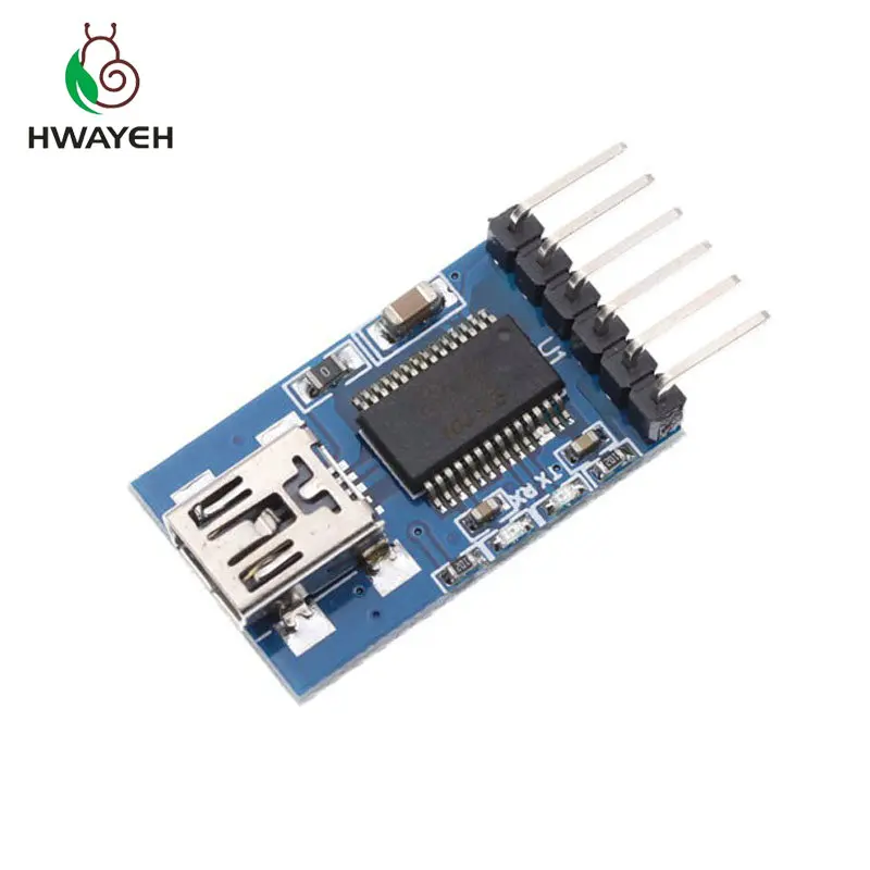 

FT232RL USB to Serial adapter module Mini USB TO RS232 for arduino pro mini