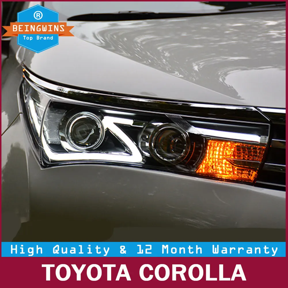 Buy Car Styling for Toyota Corolla Headlights 2014
