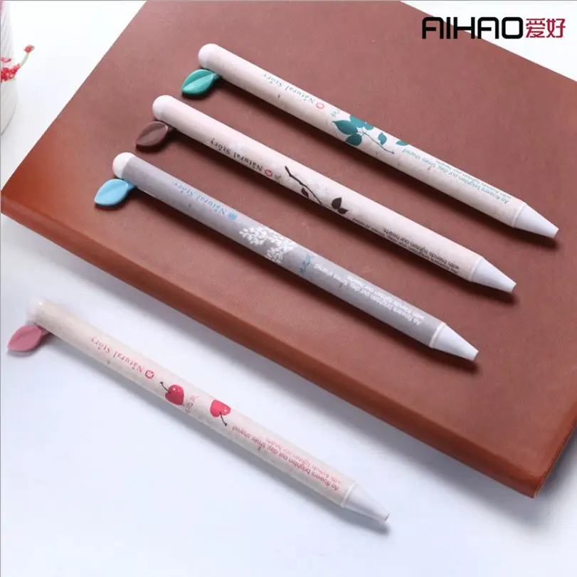 Aihao 12 шт. 0.5 мм Творческий Многоцветный гелевые ручки сплошной цвет рекламные