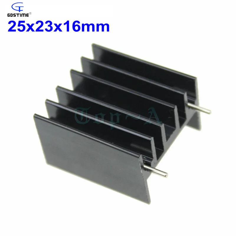 Buy Gdstime 10 pcs 25x23x16mm Triode Transistor IC