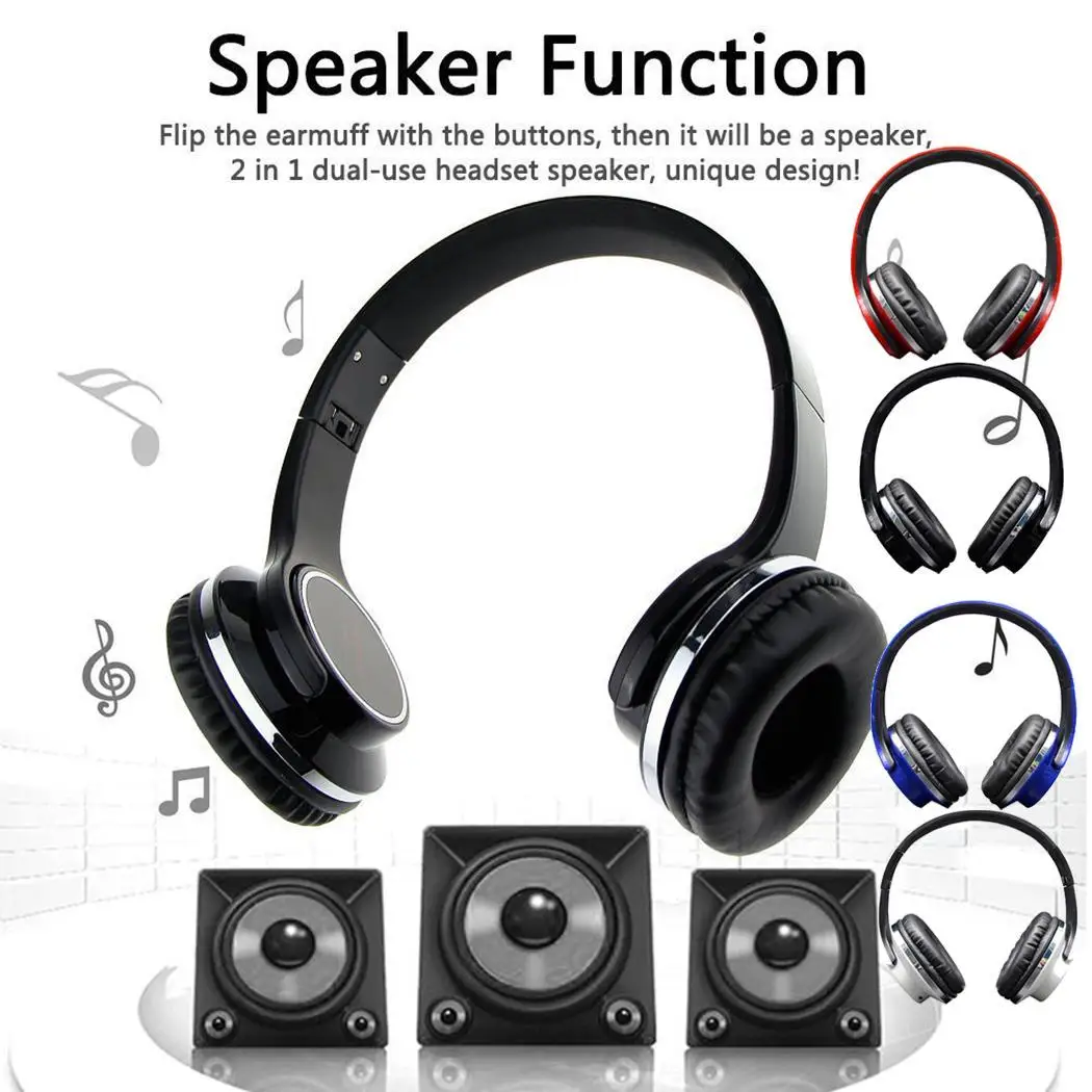 H666 2 в 1 Bluetooth динамик со складными наушниками музыкальный плеер|Портативные