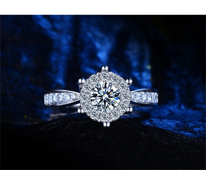 Luxury White Gold Color Rings For Women Crystal Jewelry Wedding Engagement Bague Femme Accessories Supernatural Anel 585 DR93 (10)