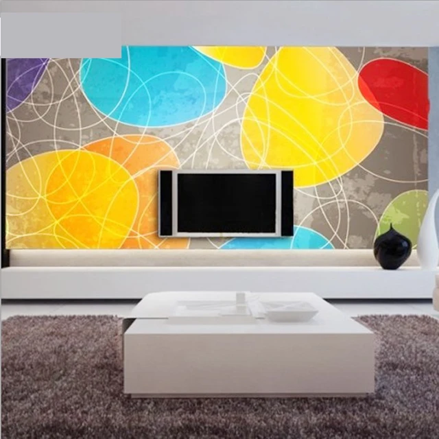 Free Shipping Large Murals Tv Backdrop Wallpaper Modern Free Shipping Large Murals Tv Backdrop Wallpaper Modern Minimalist Living Room Bright Crystal Custom Size