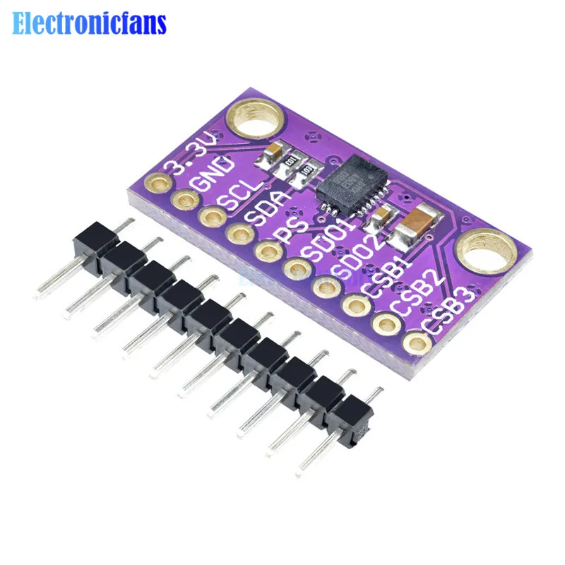 Замена MPU9250 IIC/I2C 9DOF BMX055 точный интегрированный 9 осевой датчик настроек Модуль
