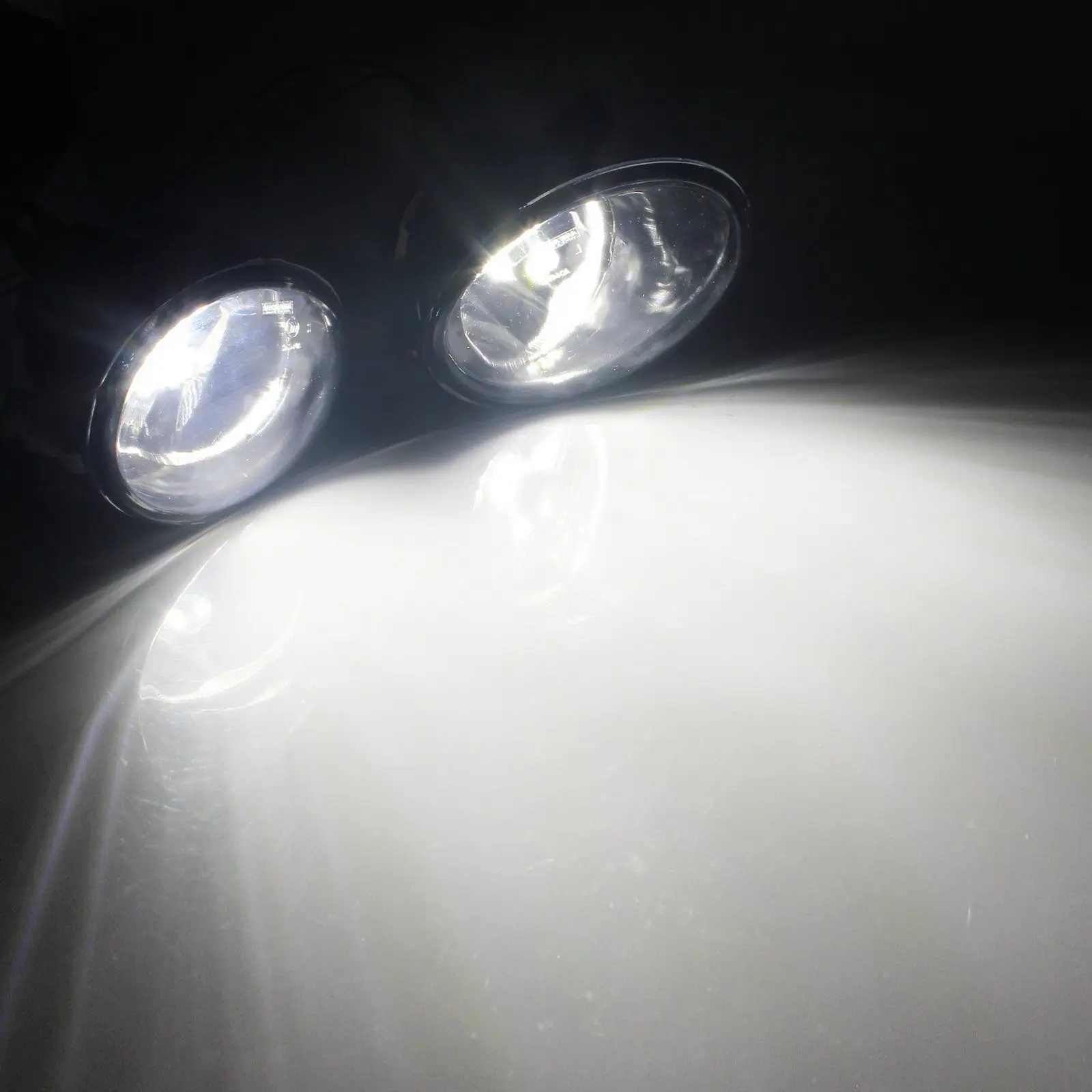  ANGRONG 2 x Front Fog light Lamp W/ 30W SAMSUNG LED Bulbs L&R For VW Golf EOS Caddy Tiguan Jetta - 32916441005