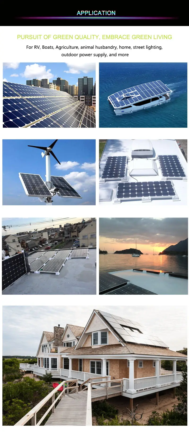 Boguang 260w солнечная панель PV модуль поликремния для домашнего заряда