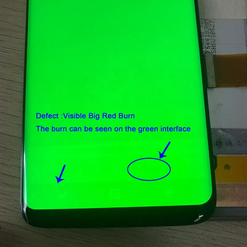 AMOLED S8 ЖК дисплей с рамкой для SAMSUNG Galaxy G950 G950F и сенсорный экран дигитайзер + Видимый