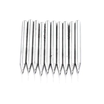 

Newest 10 pcs 0.85 mm Carbide Steel Micro Engraving Drill Bits Tool CNC PCB Dremel(ZT0.85x10)