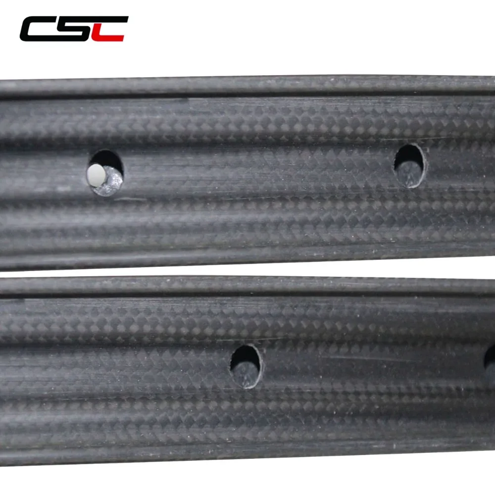 29er 30mm Width 20mm Clincher Carbon Mountain Bike Rims Super Light Weight! Tubeless Compatible