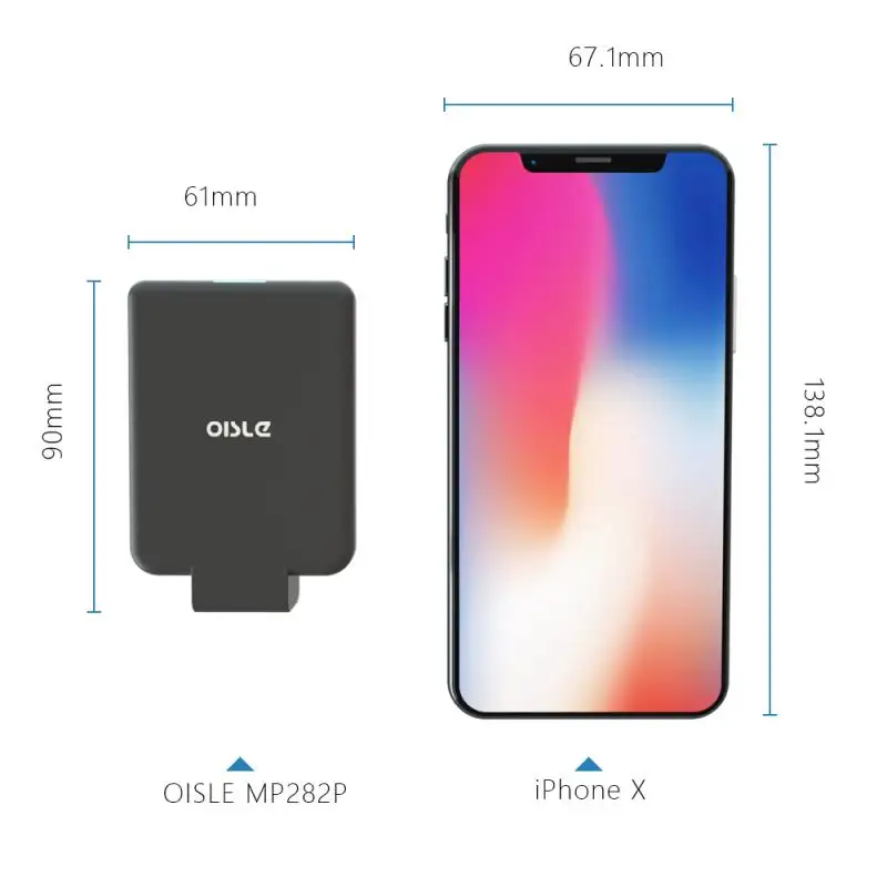 4500mAh Mini Portable Charger For iPhone X 7 8 6 6S Plus 5 5S SE XS MAX XR Slim Backup External Battery Charger Case Power Bank