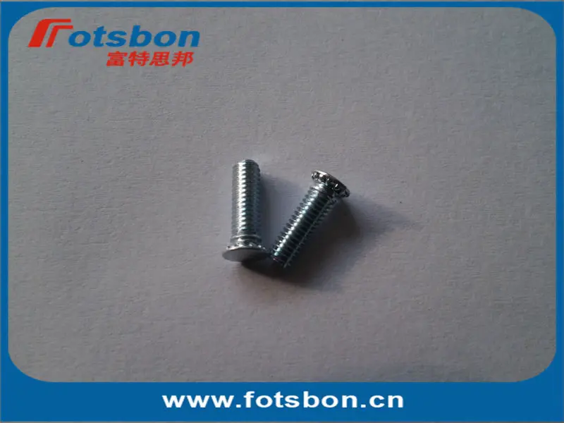FH-032-5 круглые шпильки, углеродистая сталь, цинк, PEM стандарт,, сделано в Китае
