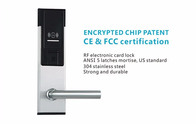 LACHCO Cartão RFID Eletrônico Fechadura Da Porta