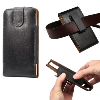 

Rotary Holster Belt Cllip Second Layer Genuine Leather Case For Galaxy E3 E5 E7 A3 A5 A7 J2 J3 J5 J7 (2017) M10 M20 M30 S5 A6S