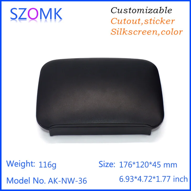 

(10piece) szomk good qualtity abs plastic housing router control for electronics project network instrument box 176*120*45mm