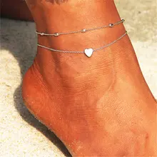 Модные женские браслеты на босую ногу, вязаные крючком сандалии, ювелирные изделия для ног, новые браслеты на ногу, браслеты на щиколотке для женщин, цепочка на ногу