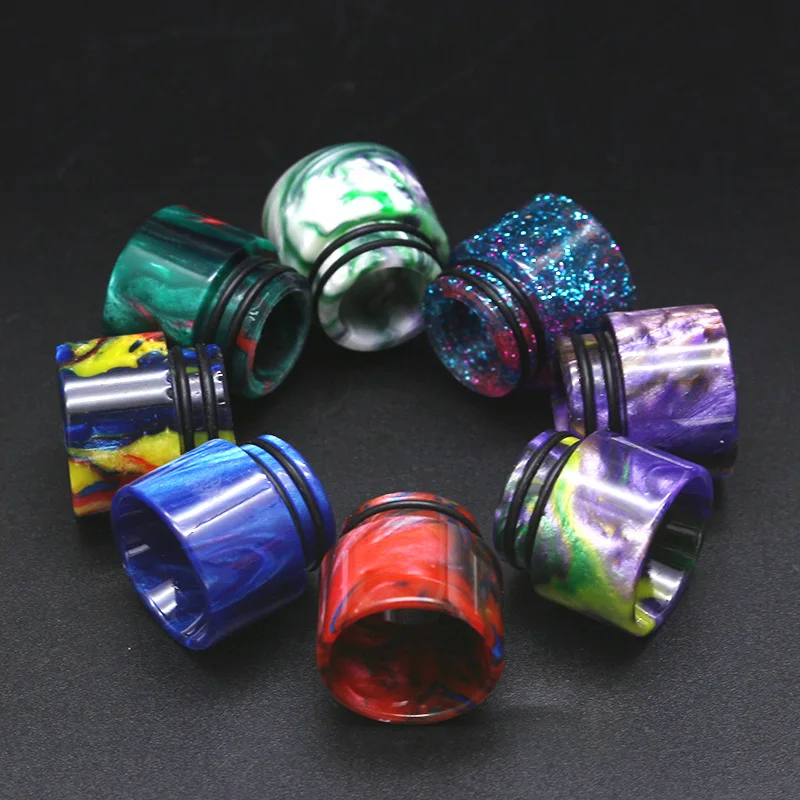 

2PCS/Lot Multicolor Resin 810 Driptip Resin Material Mouthpiece