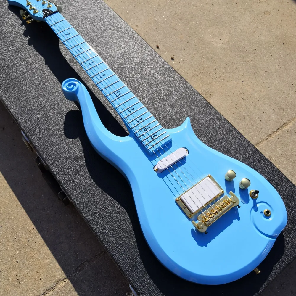 

prince cloud brand sky blue Cloud electric guitar,Maple fingerboard with Alder Wood body High quality free shipping!