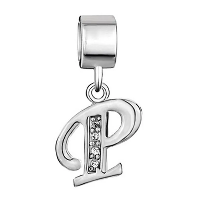 alias Apparatet læsning New Charm Pendant Bead Letter P Suitable For Pandora Bracelet New Year's  Gift Beads For Jewelry Making - Beads - AliExpress