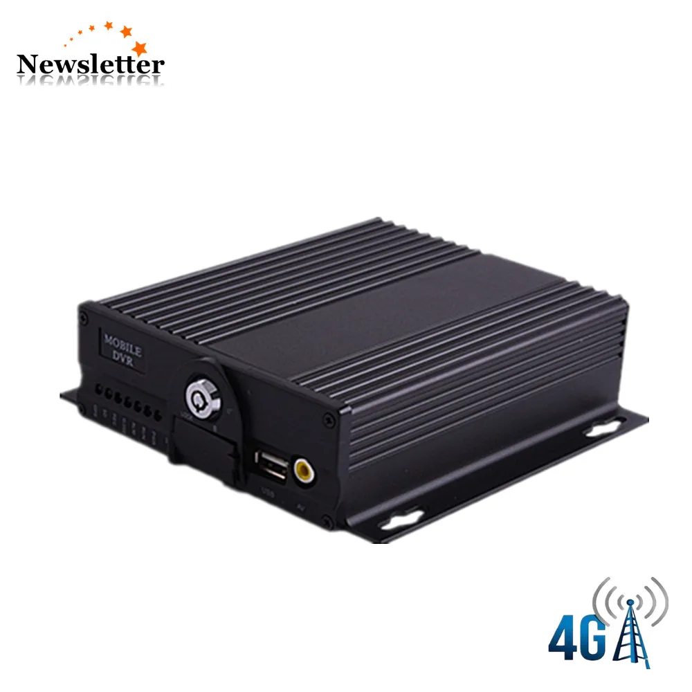 MDVR 4G GPS GSM для транспортного средства DVR 4CH двойная SD карта Автомобильный грузовика
