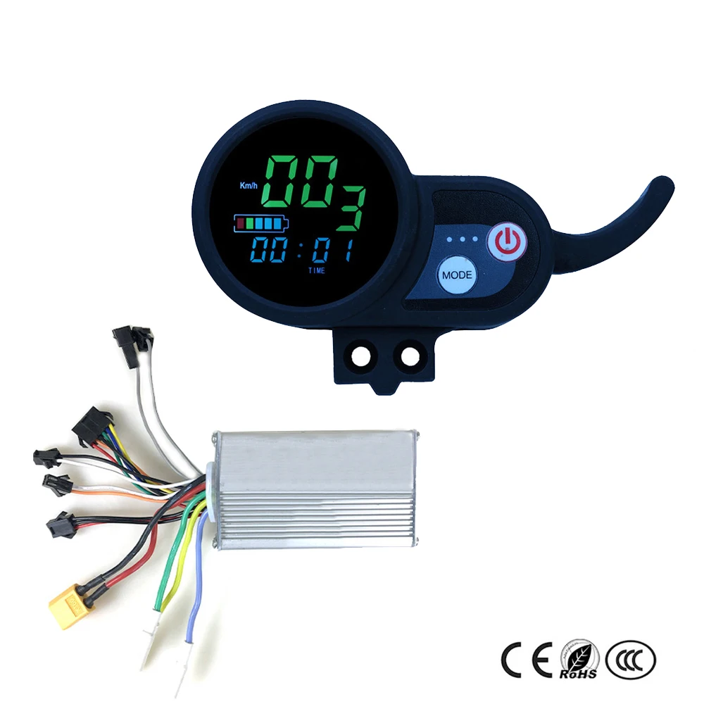 

E-bike Controller 36V48V52V Electric Bike Display LCD Display For Electric Bicycle Colorful Screen And Blue Screen
