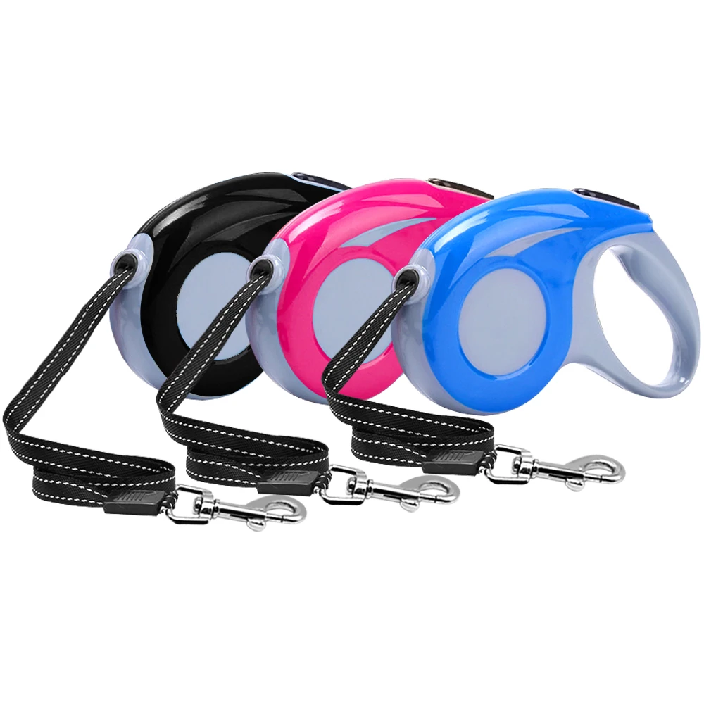 Buy Automatic Retractable Dog Leash Reflective Dogs
