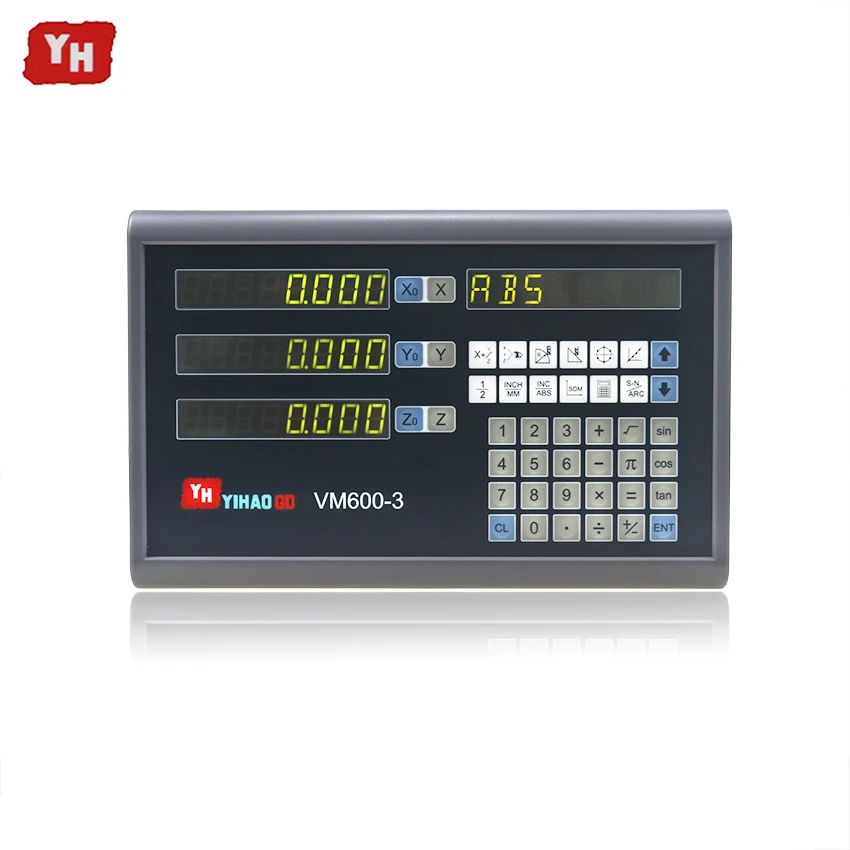 

Free Shipping Dro Set for Machines 3 Axis Digital Readout with 3pcs 5U Linear Encoder Linear Sensor 50mm to 1000mm