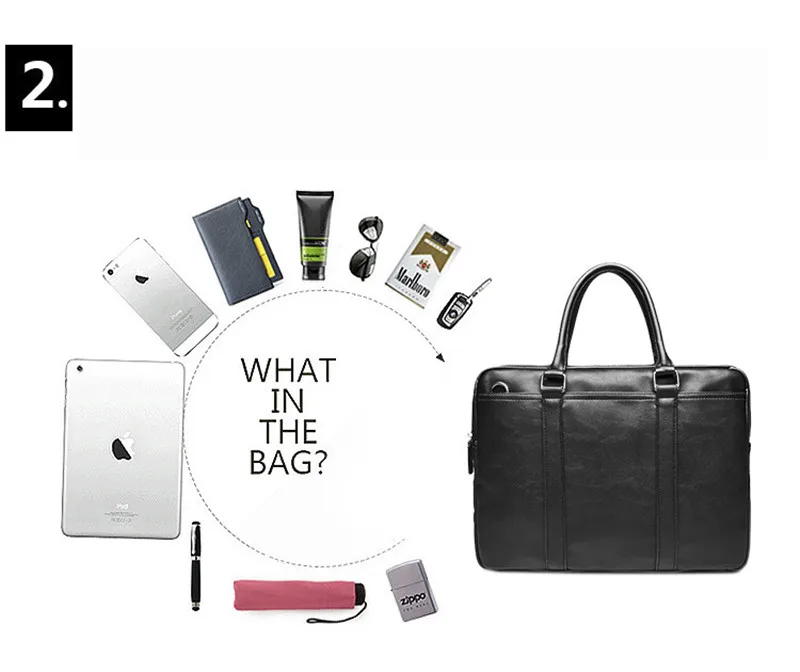 SWDF модный простой точечный известный бренд деловой мужской портфель сумка кожаная сумка для ноутбука Повседневная мужская сумка на плечо