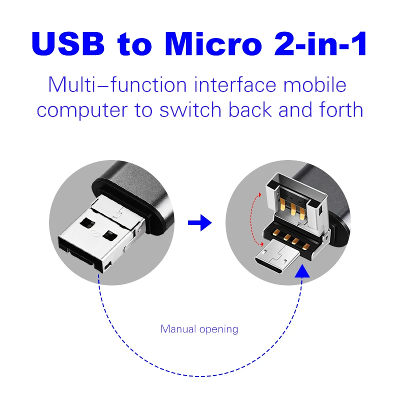 Lungfish type C и micro USB и USB 3 в 1 SD TF OTG Кардридер высокоскоростной USB 3,0 TF/SD для Android Компьютерный удлинитель-переходник