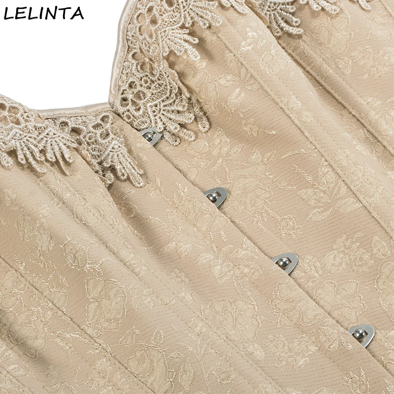 LELINTA Women Waist Trainer Corsets And Bustiers Overbust Sexy Lingerie Lace Up Steampunk Corset Clothing Gothic Corselet LELINTA Women Waist Trainer Corsets And Bustiers Overbust Sexy Lingerie Lace Up Steampunk Corset Clothing Gothic Corselet