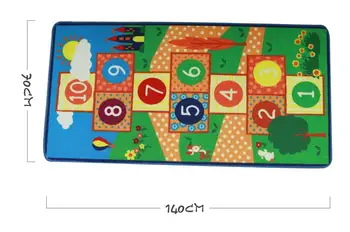 

70*140 cm 100% Nylon Kids Rug Baby Room Carpet Area Rug for Family with Children Boys Girls Playing Crawling Pad Creeping Mat