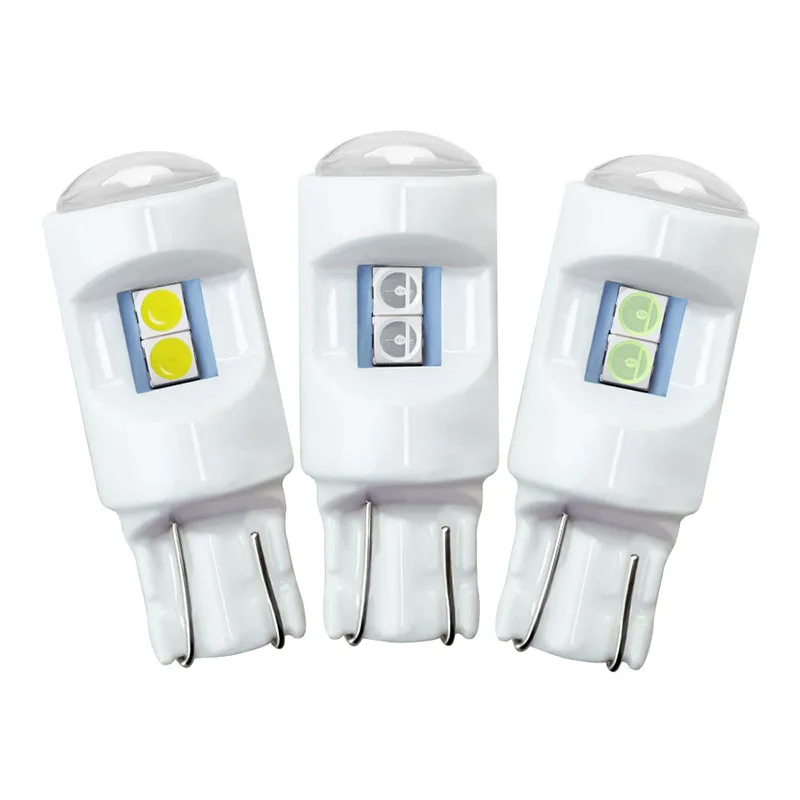 2pcs Signal Lamp 3030 6SMD T10 Led Car Bulb W5W Led T10 Led Lamps 5W5 Clearance Backup Reverse Light For Cars WhiteIce Blue (5)