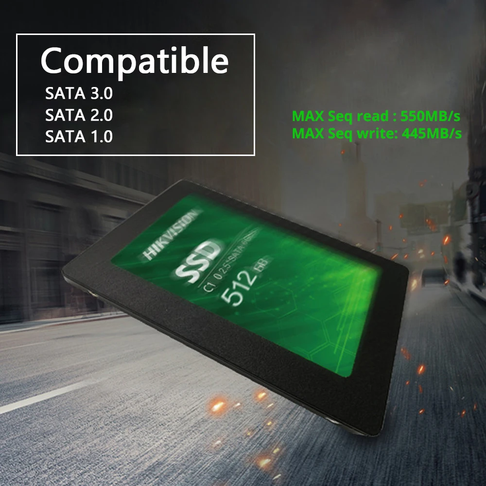 HIKVISION SSD SATA 512GB 2 5 для ноутбука TLC 3D NAND Супер Скоростной твердотельный жесткий диск