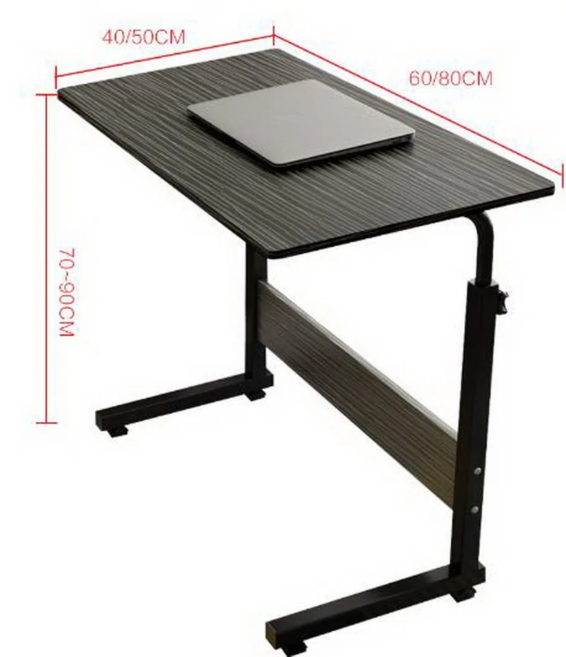 250323/высококачественная древесина/складной ленивый/простой/стол для учебы/компьютерный стол для кровати/утолщенная панель/стол для ноутбука/