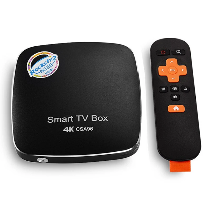

CSA96 4GB RAM 32GB ROM Android 7.1 TV Box Rockchip RK3399 Smart Media Player 2.4G&5G Dual WiFi BT4.0 4K 10Bit TV box