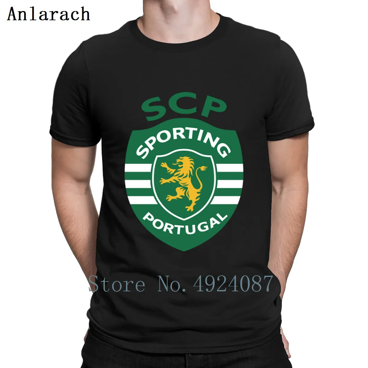 

Sporting Lisbon Portugal Tee Shirt T Shirt Crazy Authentic Letters Creative Tshirt Men O-Neck Men Tops Summer Style Fitted