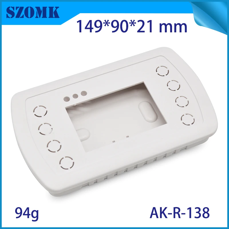 

4 pcs, 149*90*21mm wall mounted plastic case electronics junction housing plastic enclosure for LCD display switch box