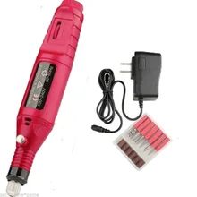 20f# Профессиональные Пилочки для ногтей Salon Shaper Дизайн ногтей Средства ухода за мотоциклом советы ручка Стиль Электрический Маникюрный Набор ногтей дрель Полировщики для ногтей набор инструментов