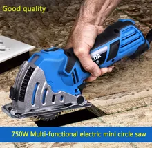 Free shipping by DHL Electric mini circular saw mini power saw with House-hold Metal Pulley Rail circular saw Electric Saw