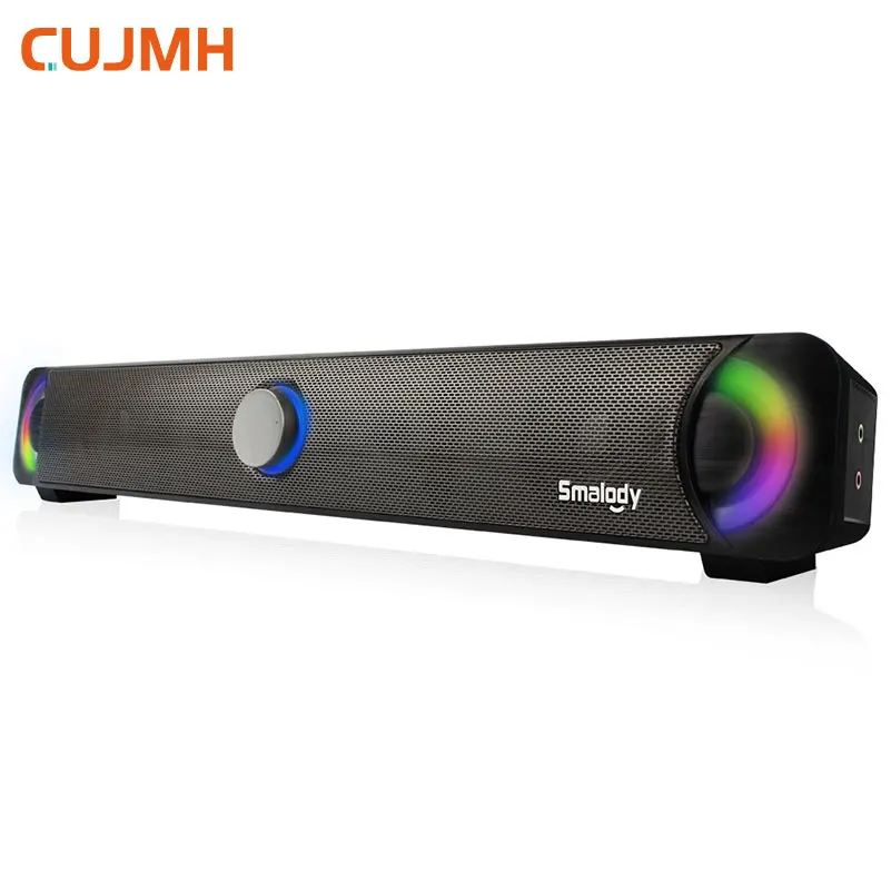 

CUJMH Wireless Bluetooth Speaker Insert-card Speaker Creative Design Dual-horn Portable Mini Speaker Soundbar For PC Computer