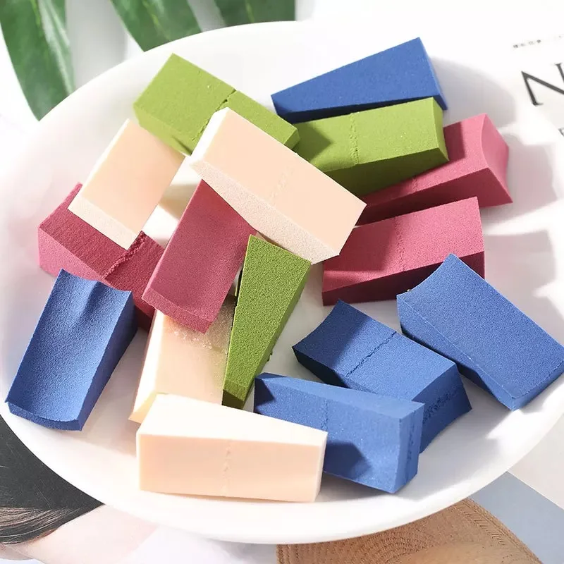 

24pcs/pack Women Triangle Powder Puff Makeup Sponge Facial Foundation Cosmetic Puffs Become Bigger in water