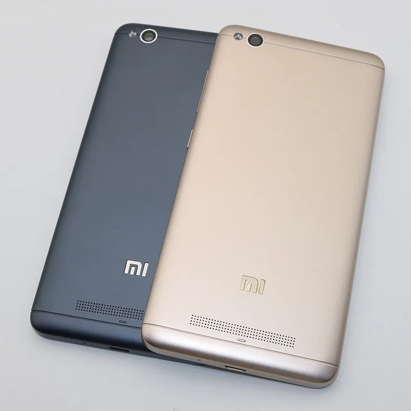 

For Xiaomi Redmi 4A Cover Case Back Battery Cover Hard Plastic Case Mobile Phone Housing Redmi 4 A Replacement Repair Parts