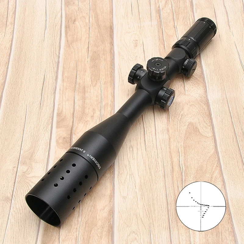 Discovery Vt T 6 24x50 White Leters Rifle Scope Tactical Hunting Optical font b Rangefinder b